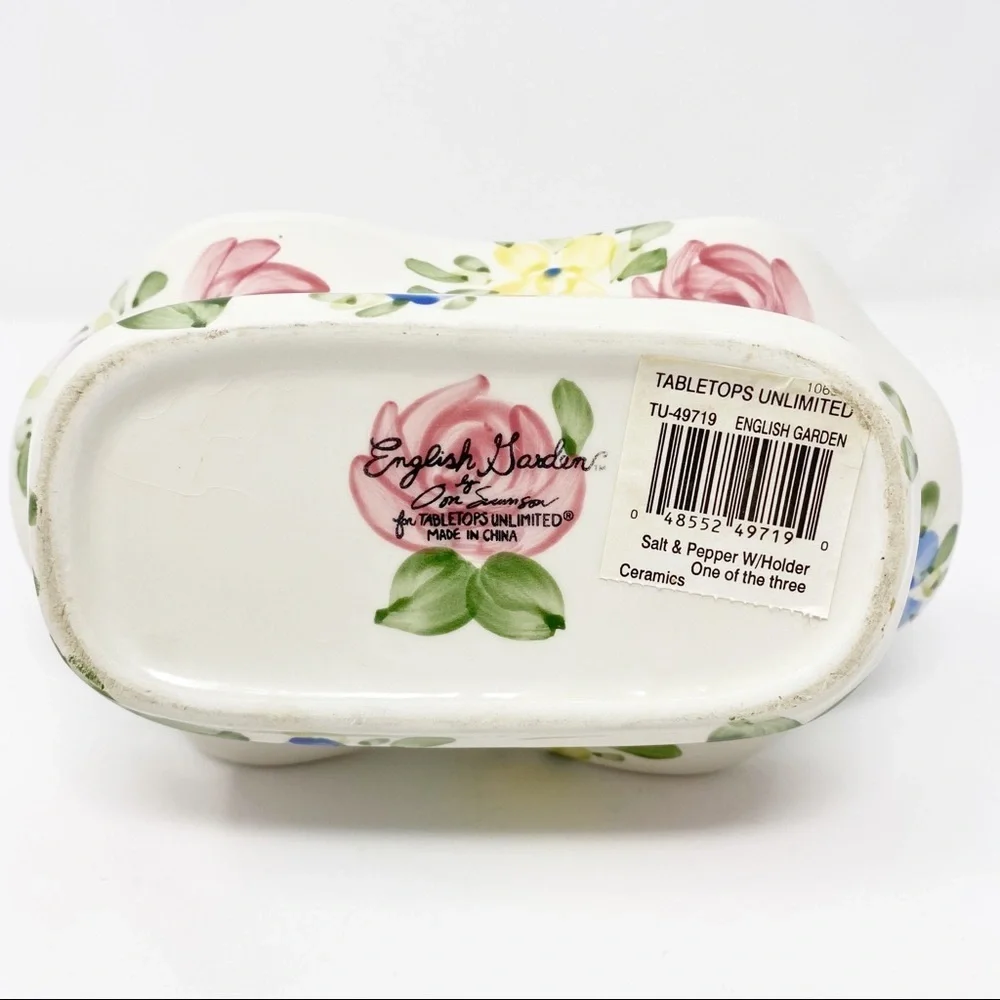 TABLETOPS UNLIMITED English Garden Shaker Holder